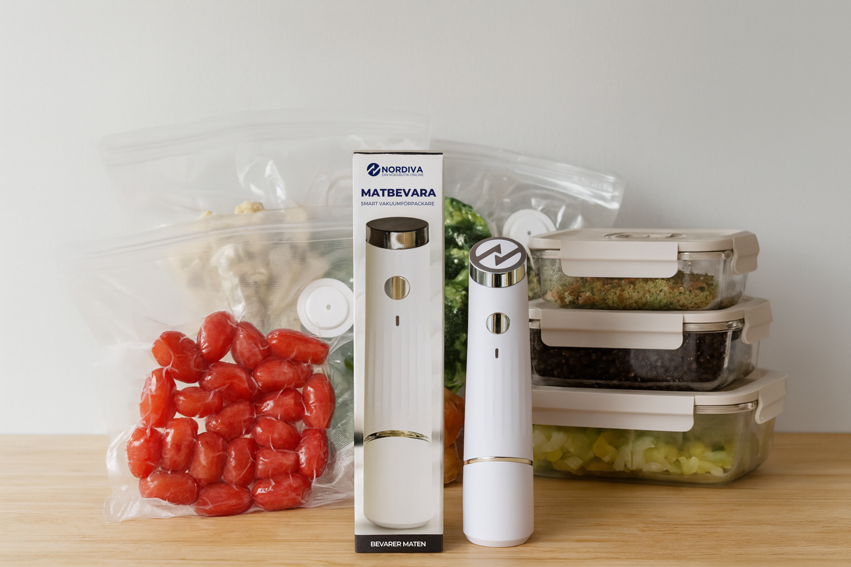 Matbevara – Smart Vakuumförpackare
